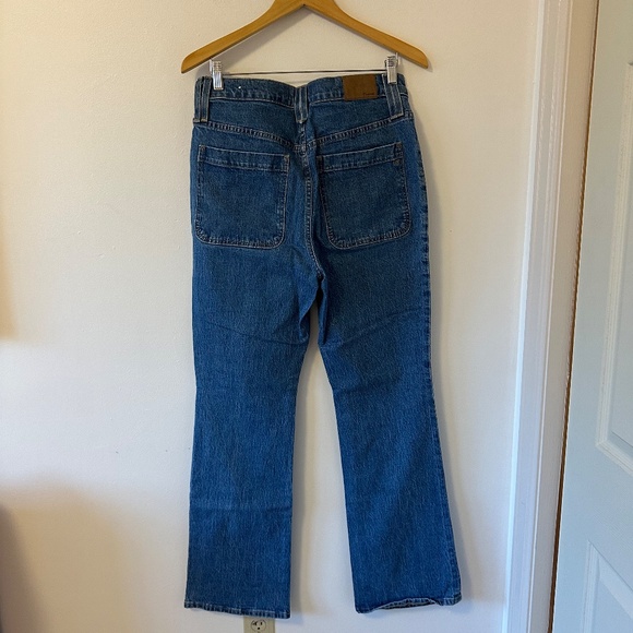 Madewell The Perfect Vintage Flare Patch Pocket Jeans | Size 30 - Picture 10 of 15